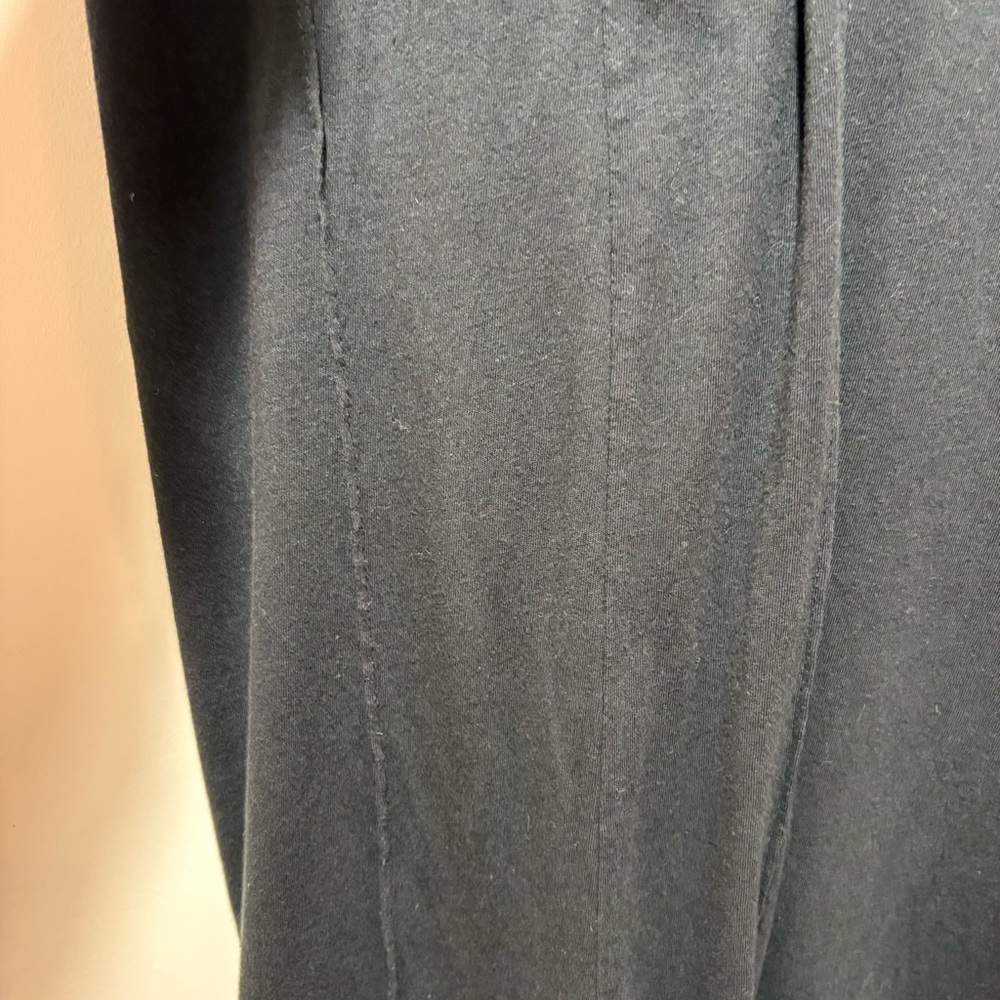 Free People Beach Carta Tee Shirt Maxi Dress Black Size Medium Coverup Festival - Picture 11 of 15